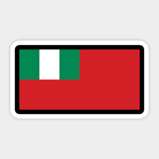 Nigerian Civil ensign Sticker